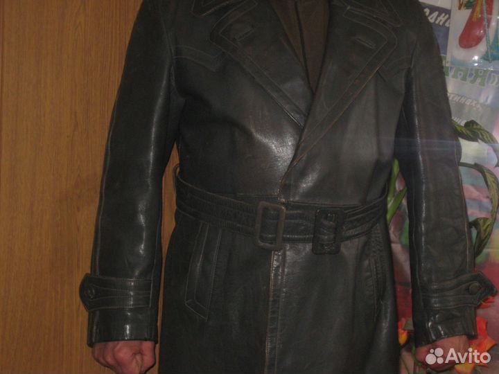 Плащ кожаный производство германия