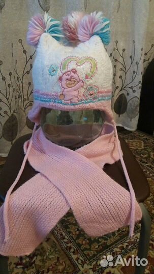 Шапка и шарф (Новый )