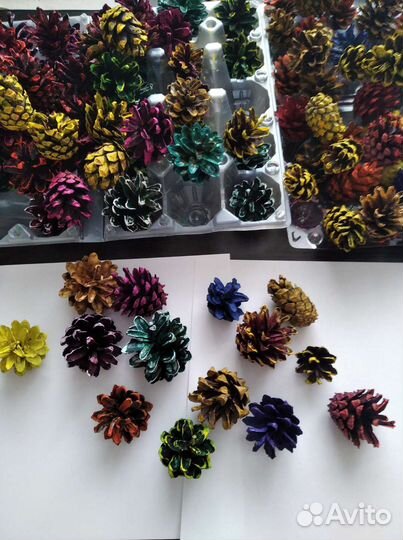 Шишки для поделок,интерьера