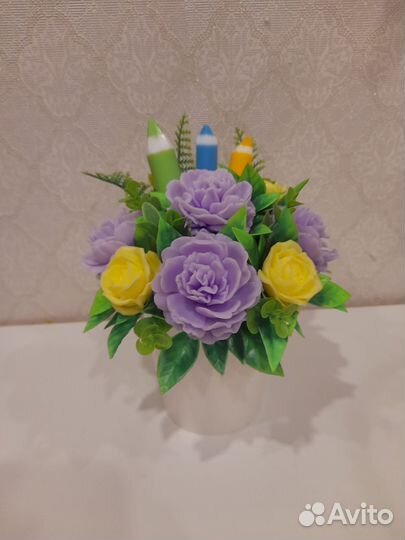 Букеты из мыла ручной работы