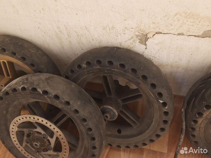 Мотор колесо и заднее колесо на xiaomi m365реплика