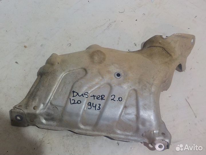 Кожух выпускного коллектора renault duster