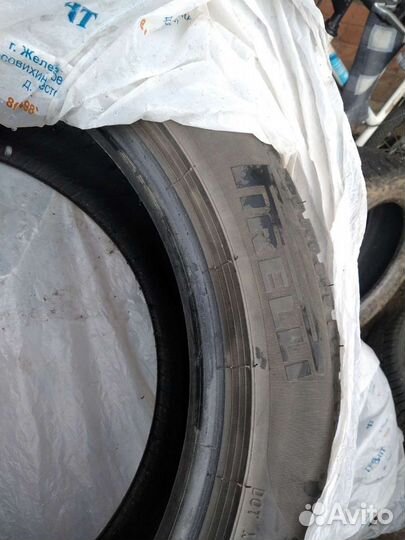 Резина р17 255/50 липучка