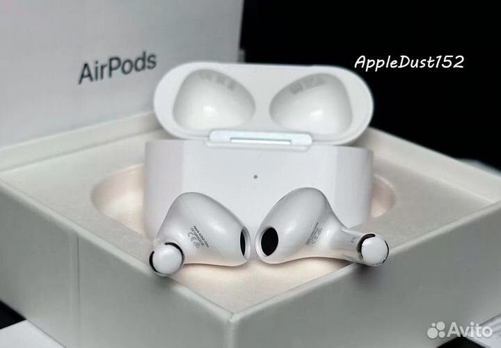 Наушники Apple Airpods 2 / 3 чехол в подарок
