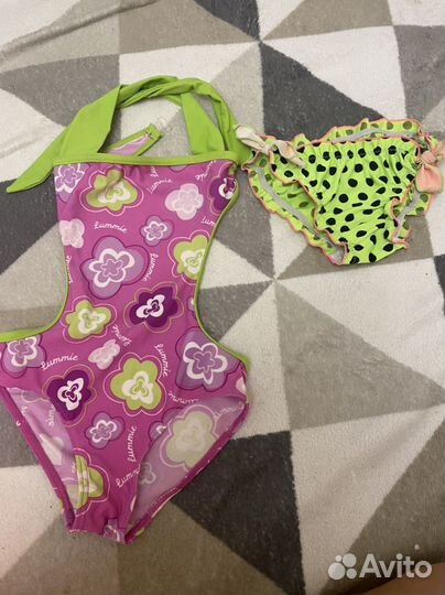 Купальник для девочки 92