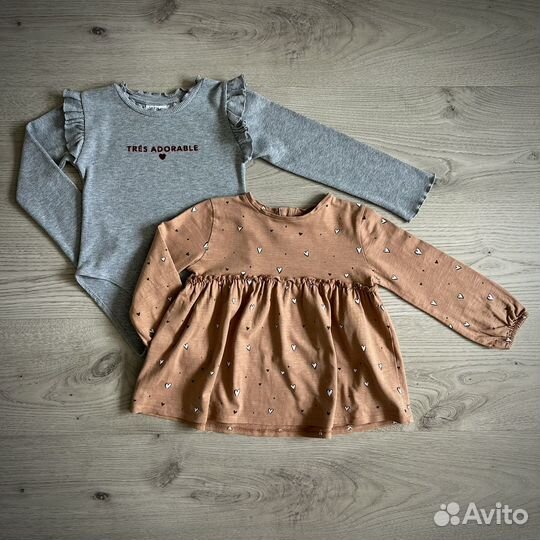 Пакет вещей Zara для девочки 98-104 см 3-4 года
