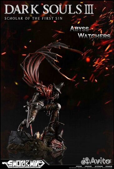 Статуя dark soul3 Abyss Watchers 1/4