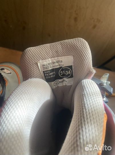 Роликовые коньки детские раздвижные