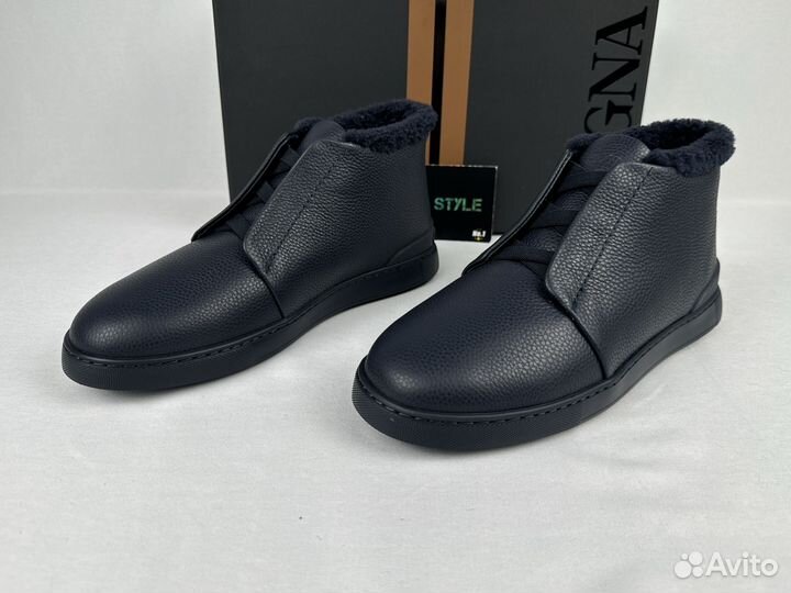 Кеды мужские зимние Zegna