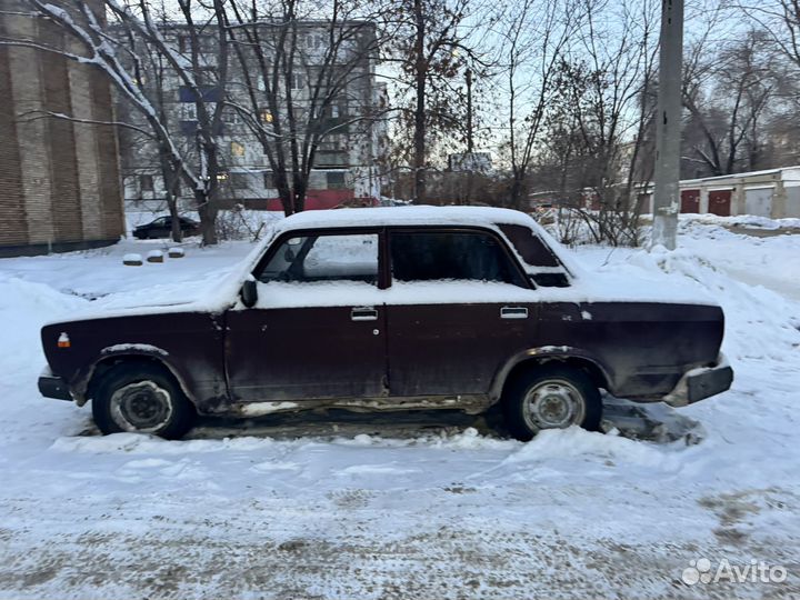 ВАЗ 2107 1.5 МТ, 2006, 80 000 км