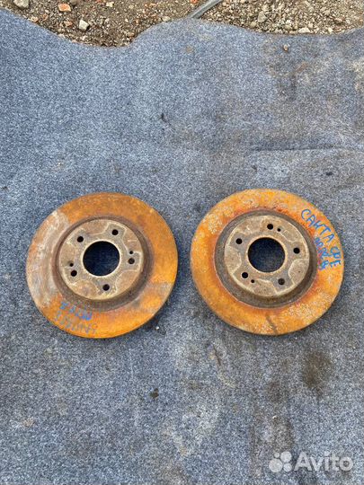 Диски тормозные,Передние/Задние Hyundai Santa Fe 1