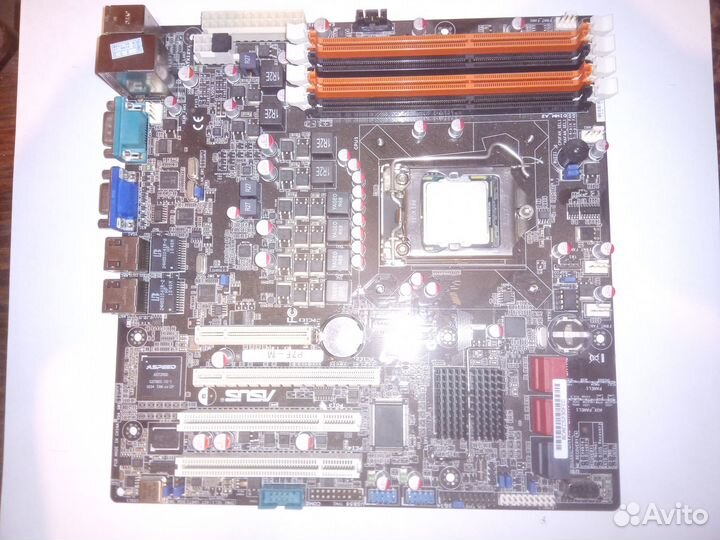 Серверная материнская плата Asus Р7F-M + процессор