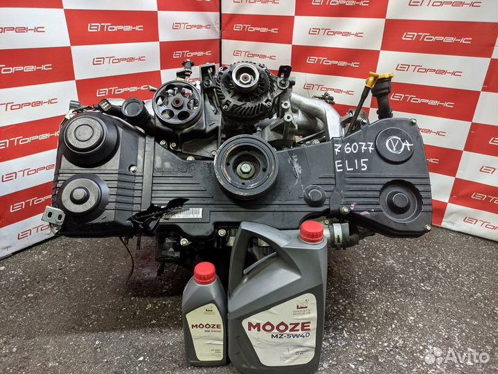 Двигатель EL15 на impreza