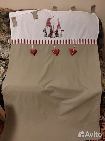 Новогодняя штора Bonprix новая