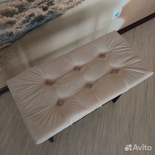 Обувница для прихожей, металлическая, с сиденьем
