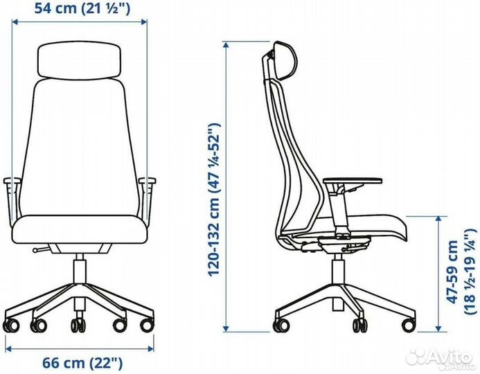 Компьютерное кресло IKEA