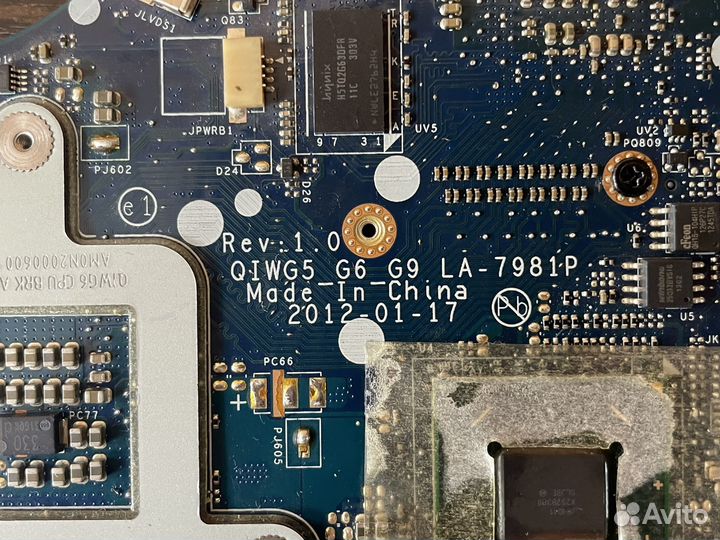 Материнская плата на Lenovo G580 20150 LA-7981P