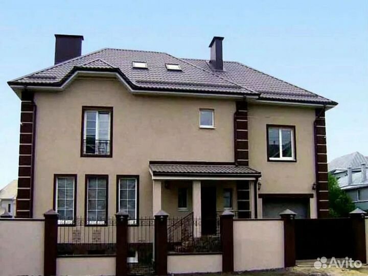 Фасадные работы короед