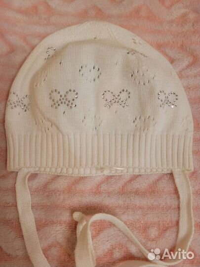 Шапка для девочки chobi чоби демисезонная XXS