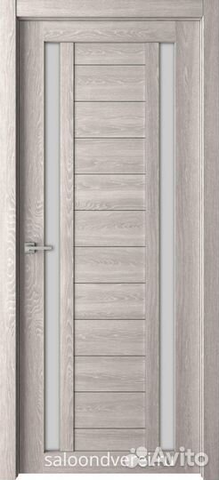 Межкомнатная дверь ECO 2 (Дуб филадельфия грей) 90
