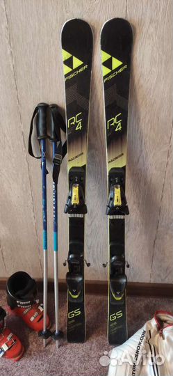 Горные лыжи fischer rc4