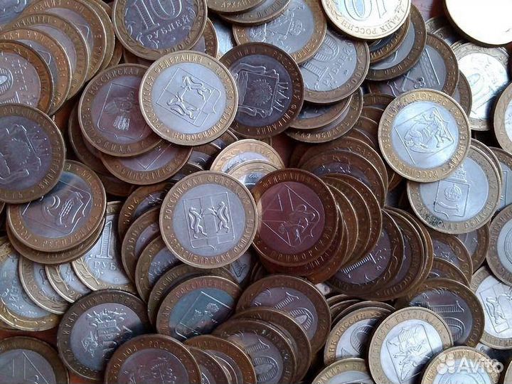 Продам монеты 10рублевки