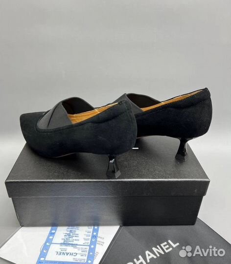 Туфли женские замшевые