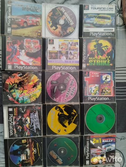 Игры диски на ps1