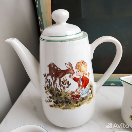 Сервиз кофейный игрушечный СССР