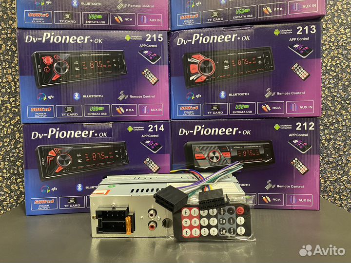 Магнитола Pioneer с Bluetooth
