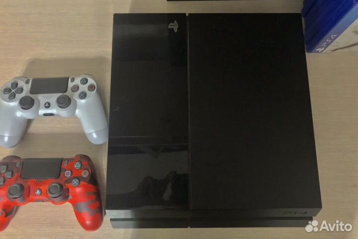 Sony PS4 fat +2геймпада+море игр