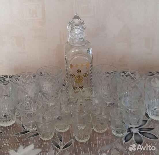 Набор из хрусталя СССР