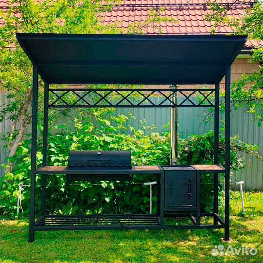 Мангал в стиле Лофт 