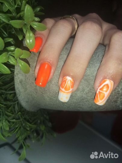 Наращивание ногтей на дому