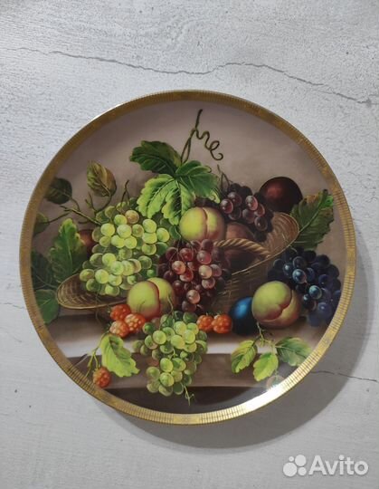 Тарелка декоративная настенная