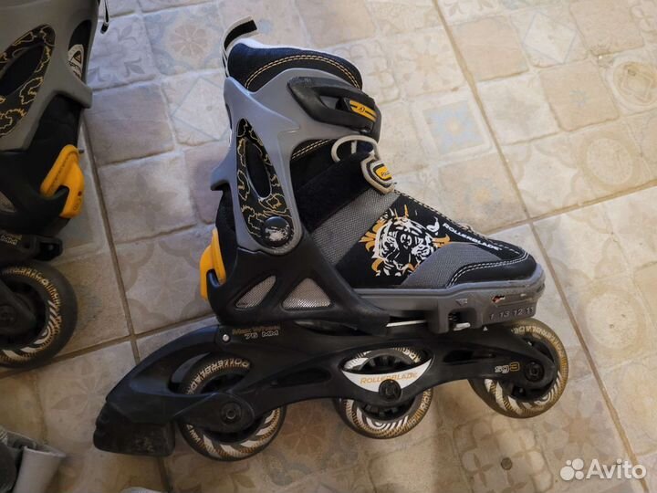 Ролики rollerblade 28-32 + защита