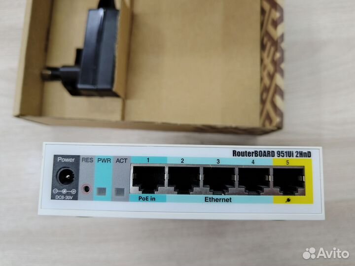 WiFi роутер Mikrotik RB951Ui-2HnD