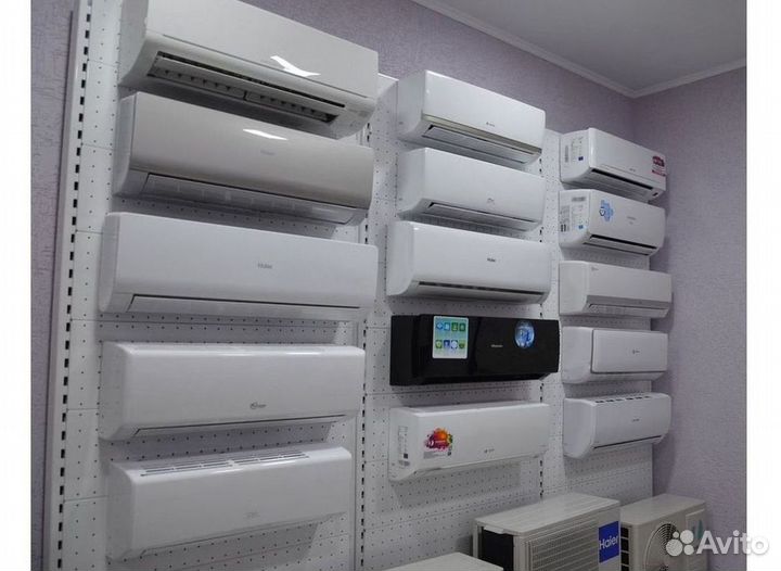 Кондиционеры с монтажом