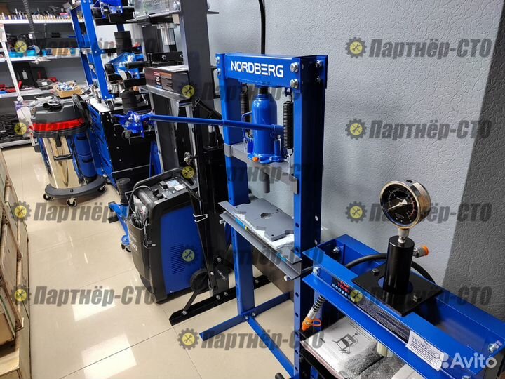 Пресс гидравлический бутылочный 12 тонн N3613JL