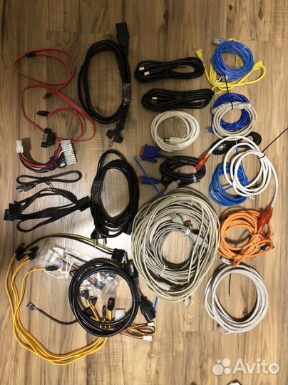 Кабели для пк LAN, USB, SATA и другие