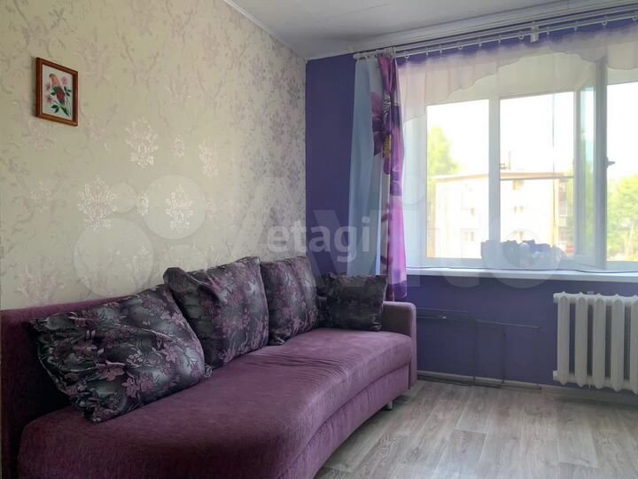 Комната 17,7 м² в 1-к., 2/5 эт.