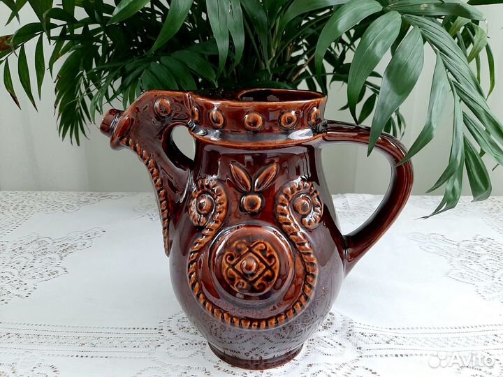 Кувшин Конфетница Ваза Обливная керамика СССР