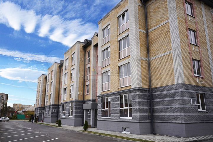 2-к. квартира, 54,4 м², 4/4 эт.