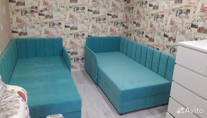 Детская кровать с диваном