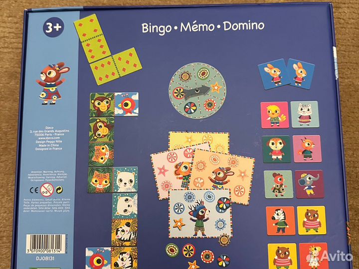 Игры и паззлы djeco