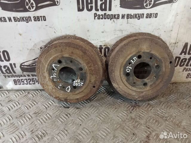 Пара тормозных дисков задних opel Corsa d