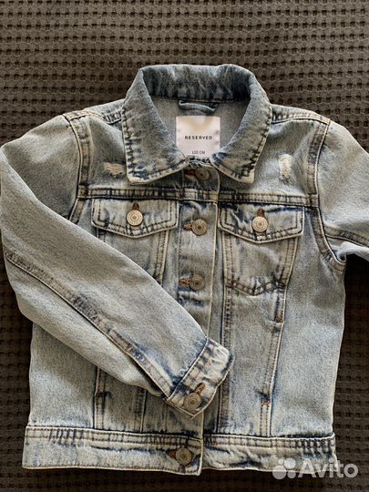Джинсовая куртка для девочки