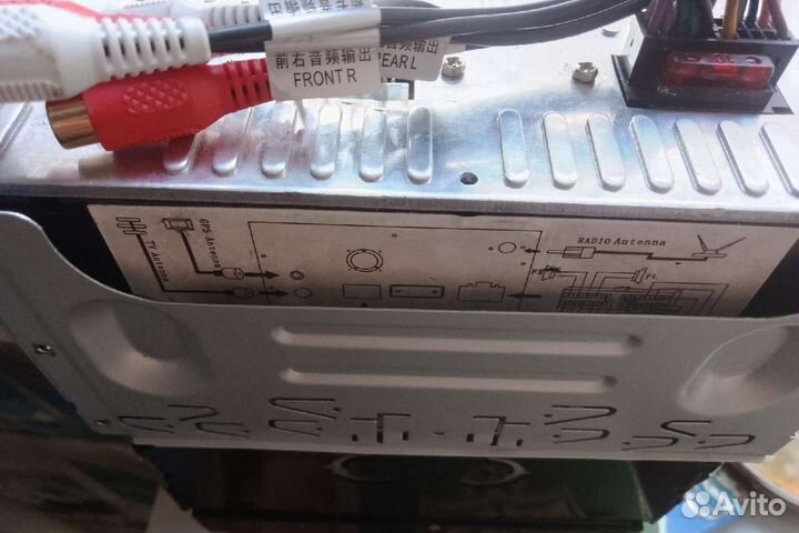 Автомагнитола сд,мд/монитор JVC с двд ресивером