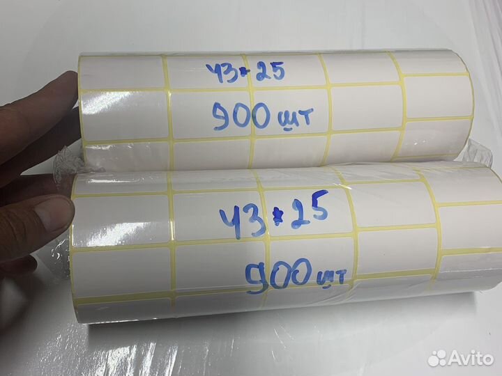 Термоэтикетка 43х25 эко Озон