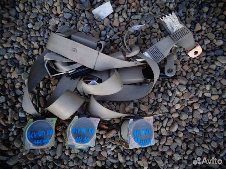 Ремень безопасности задний Toyota Camry ACV30 2AZ